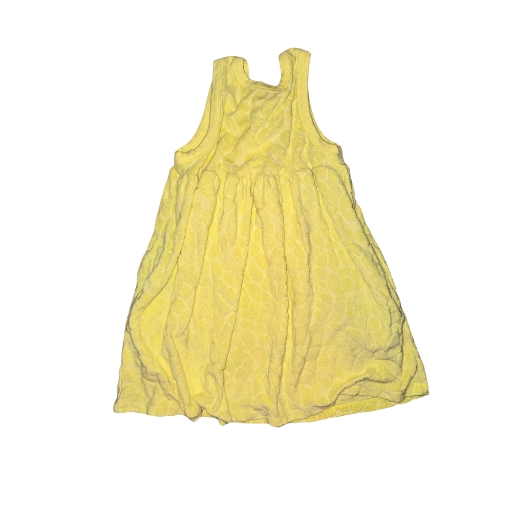 Hanna Andersson Sunny Yellow Terry Kids Dress